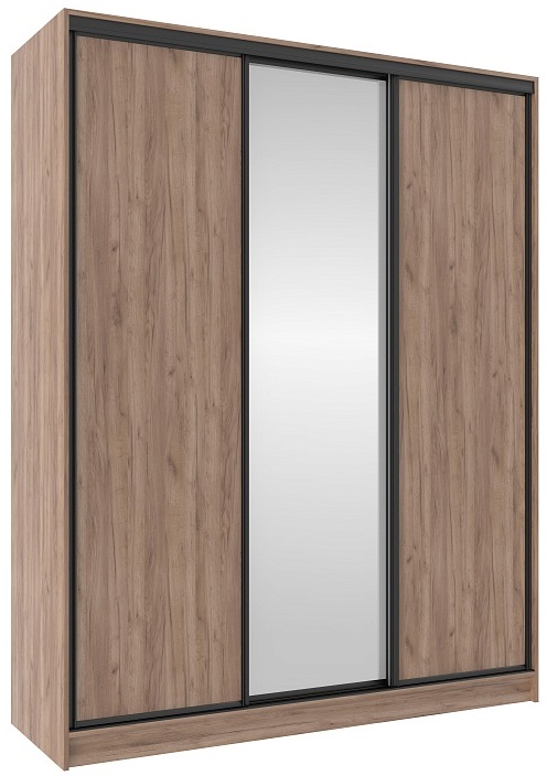 Фото Шкаф-купе 2000 Домашний (3 двери) от производителя Глазов в Белогорске по цене 40&nbsp;330 ₽