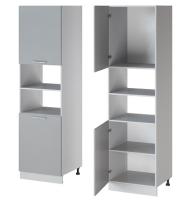 Кухня Бронкс пенал П-60 (белый, бетон,(Леко)) в Белогорске от производителя 