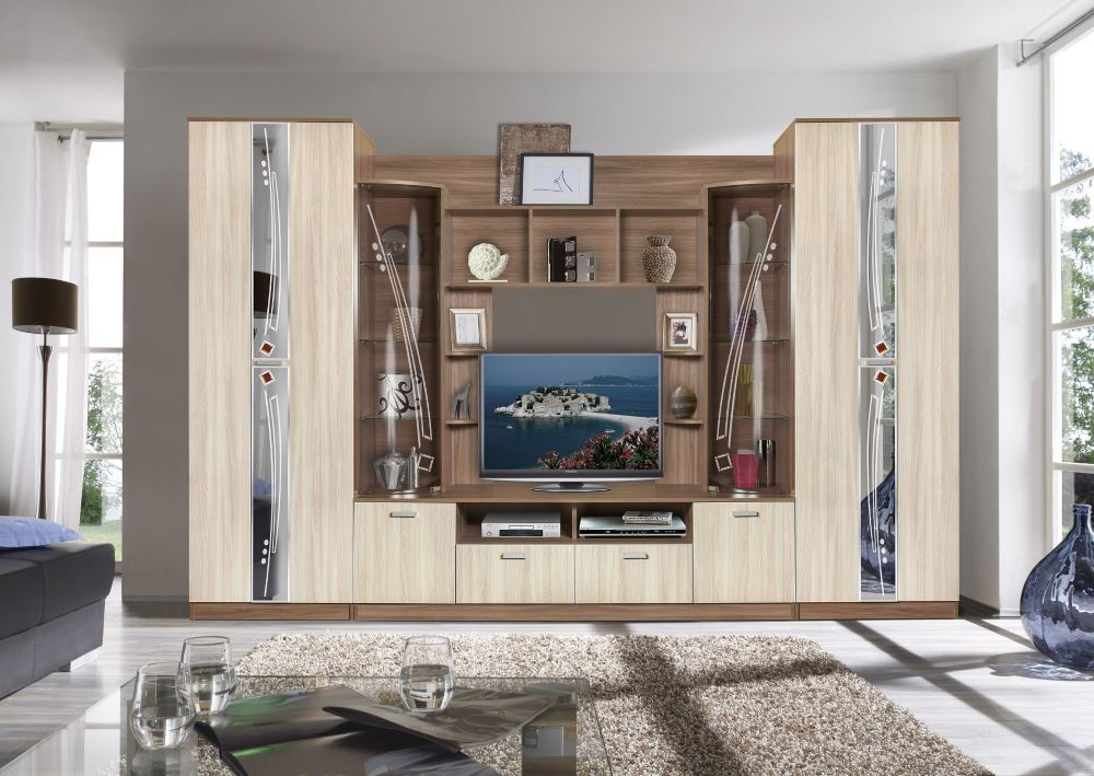 Фото Стенка Мадрид 7 от производителя Мебель Маркет в Белогорске по цене 50&nbsp;950 ₽