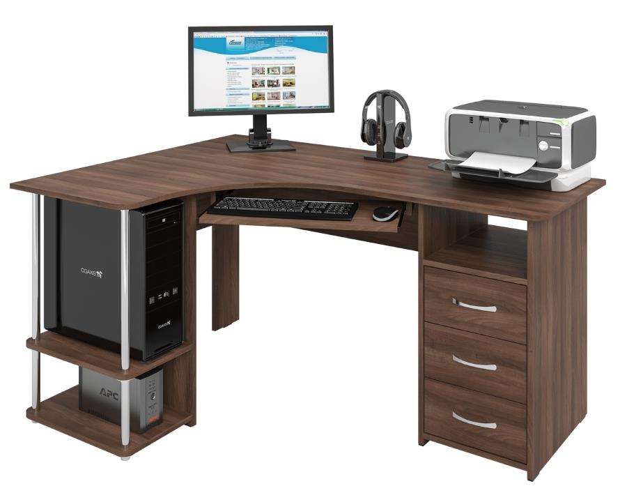 Фото Стол компьютерный С-237 от производителя Компасс в Белогорске по цене 17 930 ₽