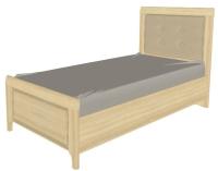 Фото krovati-nedorogie кровать односпальная карина кр-1035 (см 90х190) с ламельным основанем производитель Лером