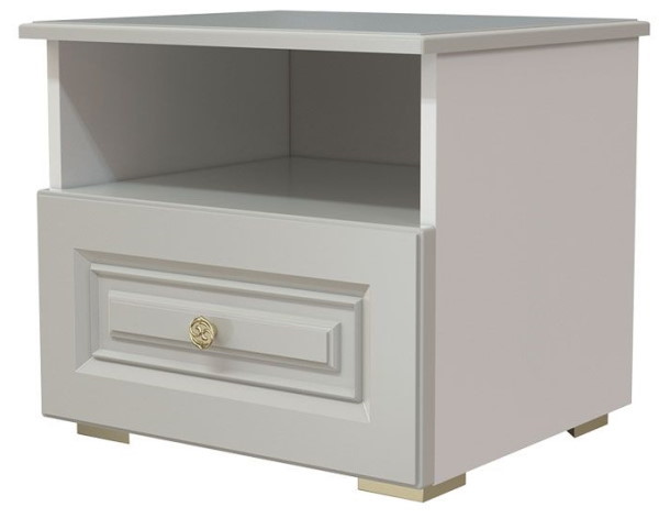 Фото Тумба прикроватная Олимп (1 ящ.) от производителя Браво-мебель в Белогорске по цене 6 140 ₽