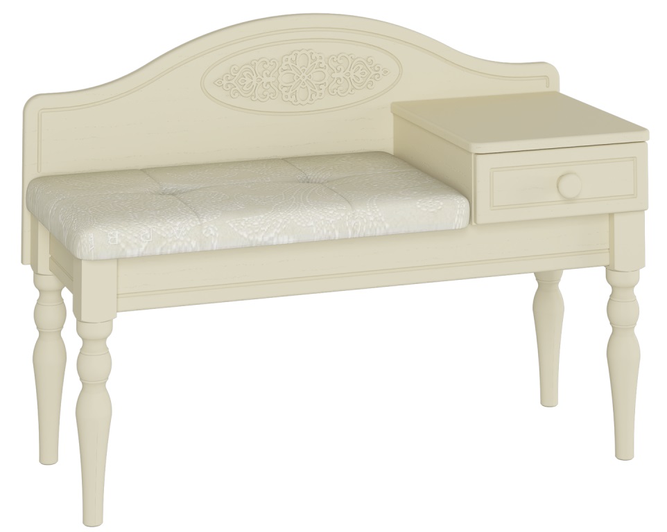 Фото Банкетка Ассоль плюс АС-41 (правая) от производителя Компасс в Белогорске по цене 17&nbsp;500 ₽