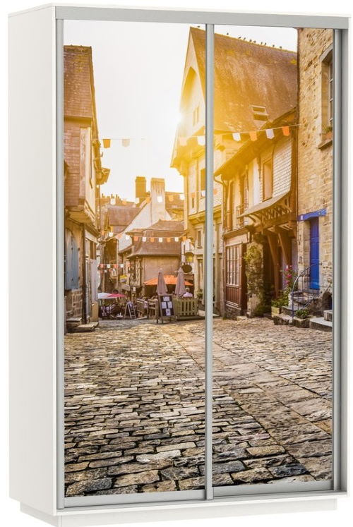 Фото Шкаф-купе Экспресс Дуо Фото (1,2х0,6х2,4 - 2 двери) от производителя Мебельная компания Е1 в Белогорске по цене 34 580 ₽