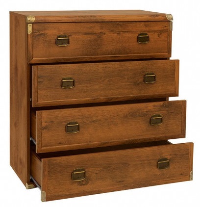 Фото Комод Индиана JKOM4S/80 от производителя Black Red White (БРВ) в Белогорске по цене 20 080 ₽