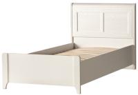 Кровать односпальная Белла 249 (СМ 90х200) с основанием ( 90х200 , ЛДСП/МДФ , белый-ясень белый , без подъемного мех. , без ящиков , без матраса (Яна) ) в Белогорске от производителя 