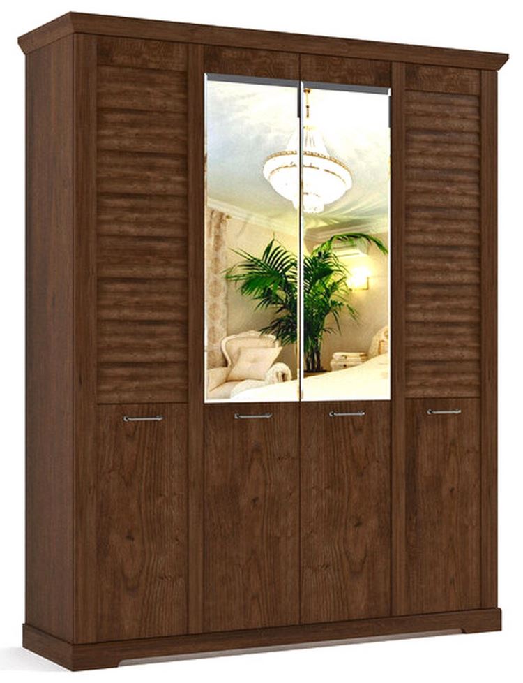 Фото Шкаф Кантри (186) четырехдверный от производителя СБК в Белогорске по цене 36 180 ₽