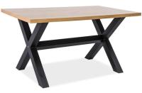 Стол обеденный Signal Xaviero (1,5) в интернет магазине Планета Комфорта Фото stoly-obedennye-neraskladnye стол обеденный signal xaviero (1,5) производитель Signal