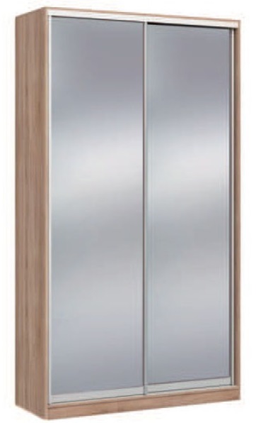 Фото Шкаф-купе Оскар 1.1 (1,2х0,6х2,3 - 2 двери) от производителя Мебель Маркет в Белогорске по цене 38 450 ₽