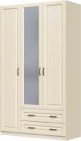 Шкаф Кантри ШР-3 (123) трехдверный (слоновая кость, слоновая кость,(Браво-мебель)) в Белогорске от производителя 