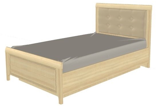 Фото Кровать односпальная Карина КР-1031 (СМ 120х200) с подъемным механизмом от производителя Лером в Белогорске по цене 40&nbsp;130 ₽