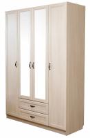 Шкаф Вега ВМ-06 (160) четырехдверный (сосна карелия, сосна карелия,(Хорошая мебель)) в Белогорске от производителя 