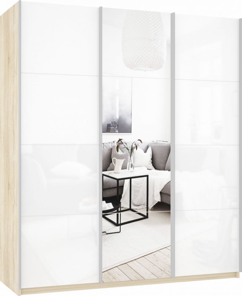 Фото Шкаф-купе Прайм (2,1 - 3 двери) от производителя Мебельная компания Е1 в Белогорске по цене 48 840 ₽