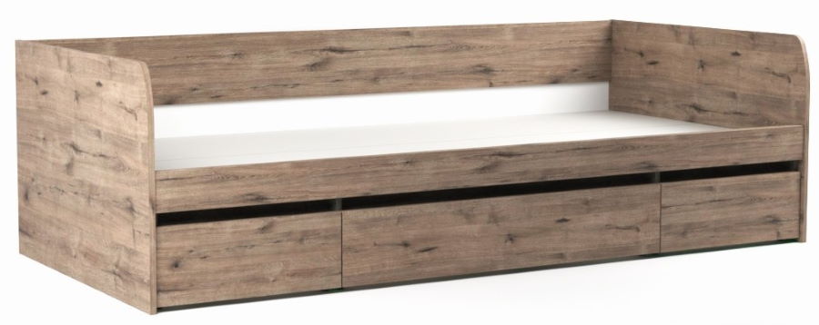 Фото Кровать односпальная Денвер (СМ 90х200) с ящиками с основанием от производителя СБК в Белогорске по цене 25&nbsp;200 ₽