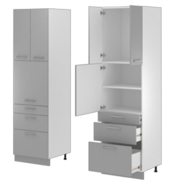 Фото Кухня Аляска пенал ПСВ-63 от производителя Леко в Белогорске по цене 19&nbsp;090 ₽