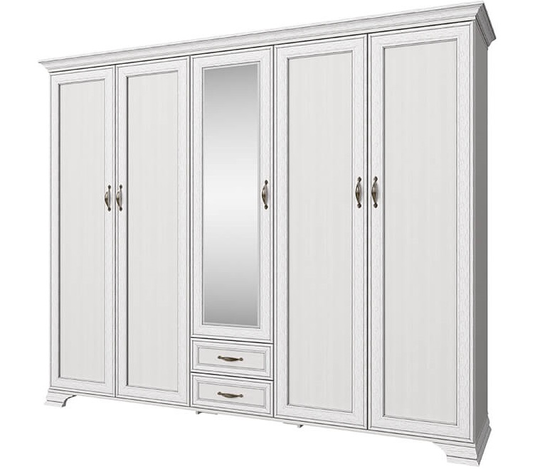 Фото Шкаф 5DG2SZ Тиффани (Tiffany) (259) пятидверный от производителя Анрэкс в Белогорске по цене 108 200 ₽