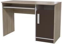 Стол компьютерный Арабика (лдсп, лдсп дуб ривьера,  дуб ривьера, арабика, дуб ривьера-белый-арабика (Гранд Кволити) ) в Белогорске от производителя 