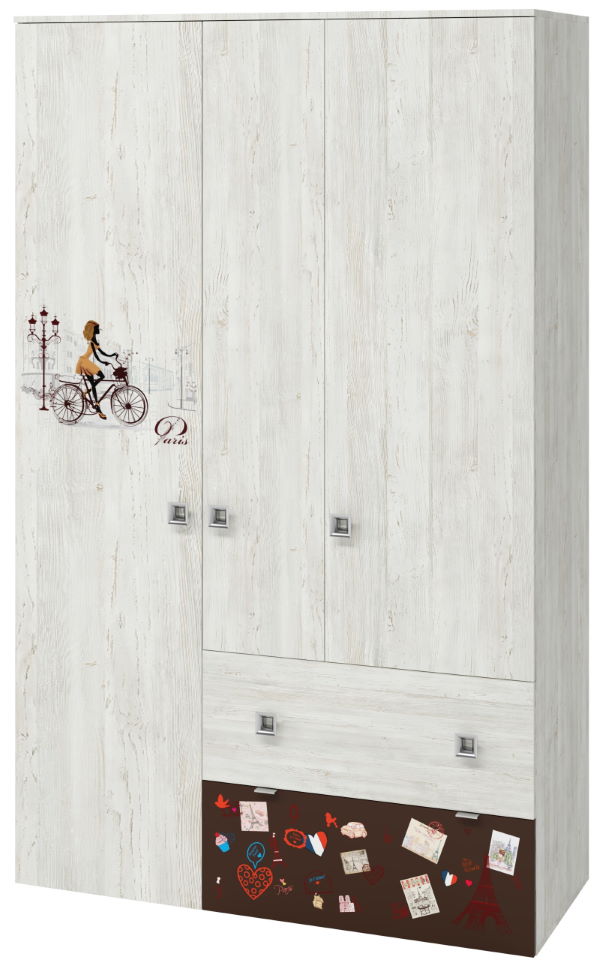 Фото Шкаф Поло (129) трехдверный от производителя Регина в Белогорске по цене 19 560 ₽