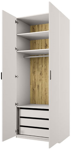 Фото Шкаф 2DG Z Модерн (Modern) (90) двухдверный от производителя Анрэкс в Белогорске по цене 30 920 ₽