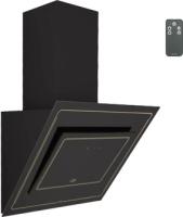 Вытяжка наклонная Lavanda 160 (600х465хh880(1280)) (Материал Металл/Стекло , Цвет Черный/Черный) в Белогорске от производителя 