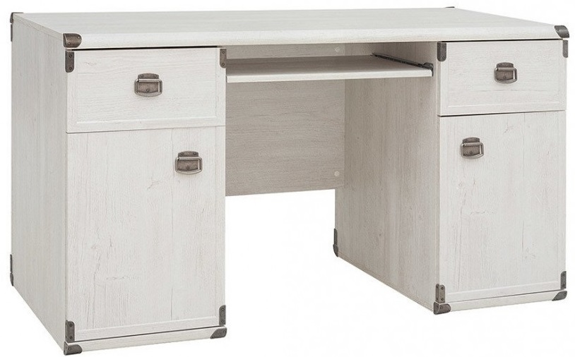 Фото Стол письменный Индиана JBIU2D2S от производителя Black Red White (БРВ) в Белогорске по цене 31&nbsp;670 ₽