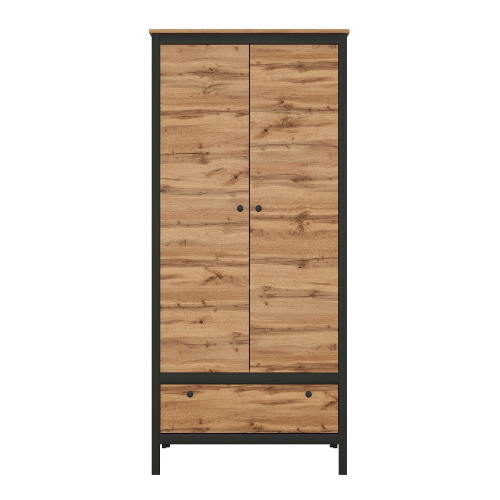 Фото Шкаф Loft SZF2D1S (62) двухдверный от производителя Black Red White (БРВ) в Белогорске по цене 26 620 ₽