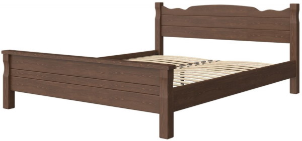 Фото Кровать двуспальная Мюнхен (СМ 140х200) без основания с универсальными царгами от производителя Браво-мебель в Белогорске по цене 16 780 ₽