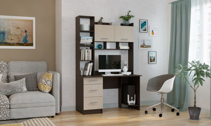 Фото Стол компьютерный ПКС-5 от производителя ПАМИР в Белогорске по цене 10&nbsp;010 ₽