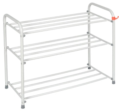 Фото Подставка для обуви 3-х полочная 80 от производителя Завод металлических изделий в Белогорске по цене 1 780 ₽