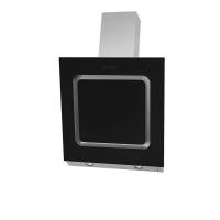 Вытяжка наклонная Avon 60 (596х457хh908(1158)) (Материал Металл/Стекло , Цвет Металлик/Черный) в Белогорске от производителя 