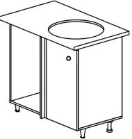 Фото tumby-pod-moyku-na-kukhnyu кухня селена к-41 стол-мойка угловая 1000 правая производитель Ставрополь Мебель