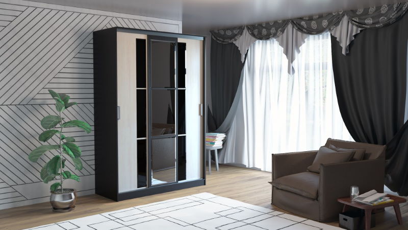 Фото Шкаф-купе ПШ-3.2 (3 двери) от производителя Росток в Белогорске по цене 32 390 ₽