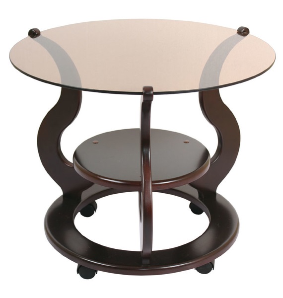 Фото Стол журнальный Варьете-3.1 от производителя Мебель из стекла в Белогорске по цене 8&nbsp;090 ₽