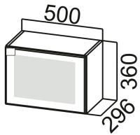 Фото kukhonnye-shkafy-so-steklom кухня геометрия шкаф навесной шг500с производитель SV-мебель