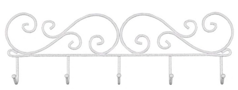 Фото Вешалка настенная Кружева 5 от производителя Завод металлических изделий в Белогорске по цене 300 ₽