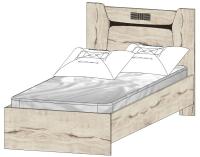 Фото spalnya-modulnaya-male кровать односпальная мале (см 90х200) без основания производитель СБК