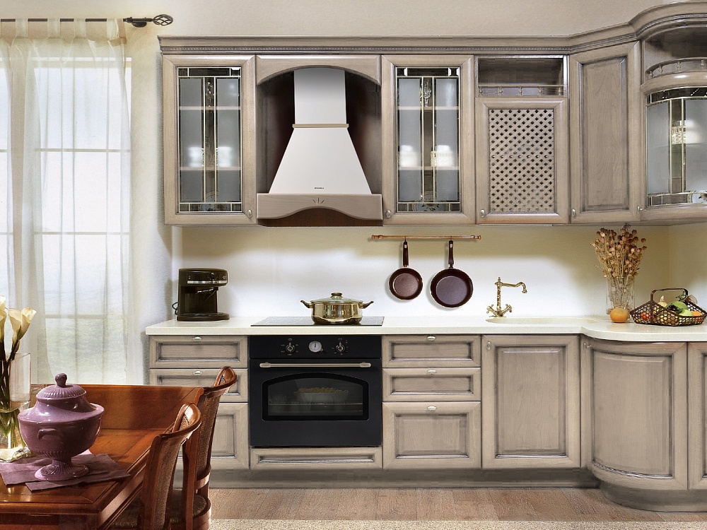 Фото Вытяжка купольная Gretta novas (C) 60 (600х500хh970(1300)) от производителя Maunfeld в Белогорске по цене 16 310 ₽