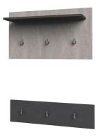 Вешалка Астрид (бетонный камень-метал бруклин (Браво-мебель) ) в Белогорске от производителя 