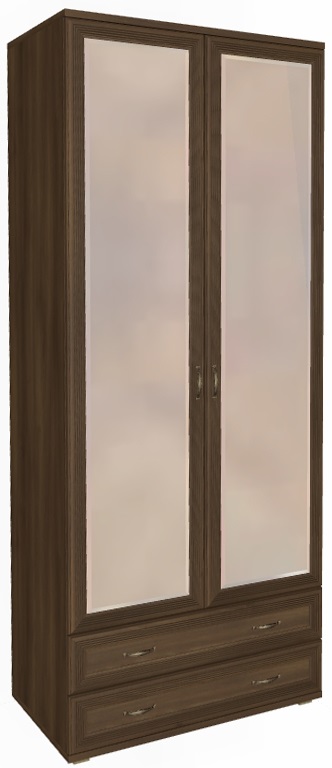 Фото Шкаф Карина ШК-1007 (90) двухдверный от производителя Лером в Белогорске по цене 36&nbsp;540 ₽