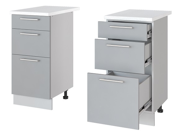 Фото Кухня Бронкс стол-рабочий Н-43 от производителя Леко в Белогорске по цене 6 490 ₽