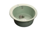 Мойка Granfest GF-R480 (ГР 480х480хh194) (шир.ящ.min 400) (Цвет мойки зелёный) в Белогорске от производителя 