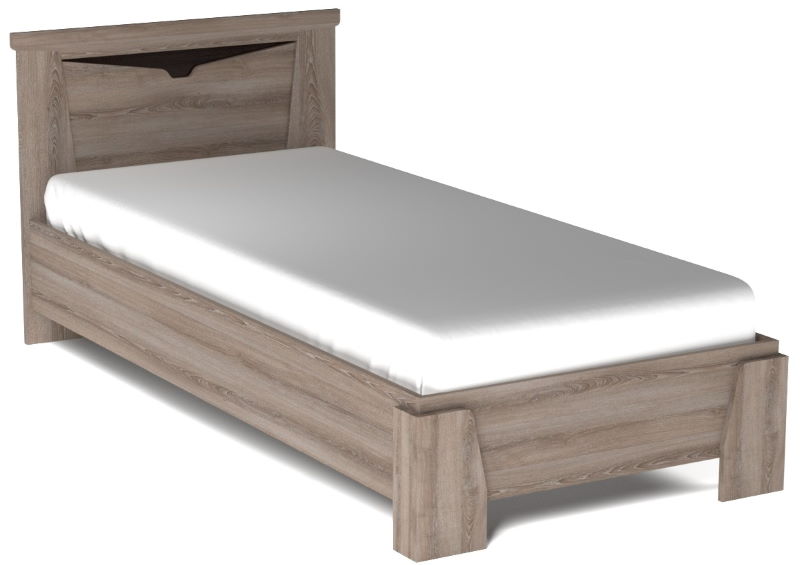 Фото Кровать односпальная Гарда NEW (СМ 90х200) без основания от производителя СБК в Белогорске по цене 6&nbsp;020 ₽