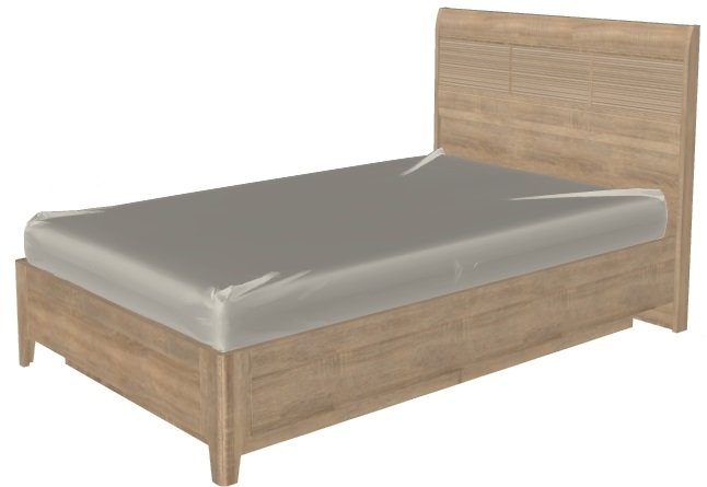 Фото Кровать двуспальная Мелисса КР-1862 (СМ 140х200) с подъемным механизмом от производителя Лером в Белогорске по цене 41 820 ₽