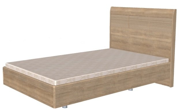 Фото Кровать односпальная Мелисса КР-2801 (СМ 120х200) с ламельным основанием от производителя Лером в Белогорске по цене 30 480 ₽