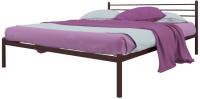 Фото metallicheskie-krovati кровать двуспальная милана (см 140х190) трубка металл производитель Милсон