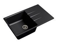 Мойка Ewigstein gerd 60F (ГР 780х500хh200) (шир.ящ.min 600) (Цвет мойки черный) в Белогорске от производителя 