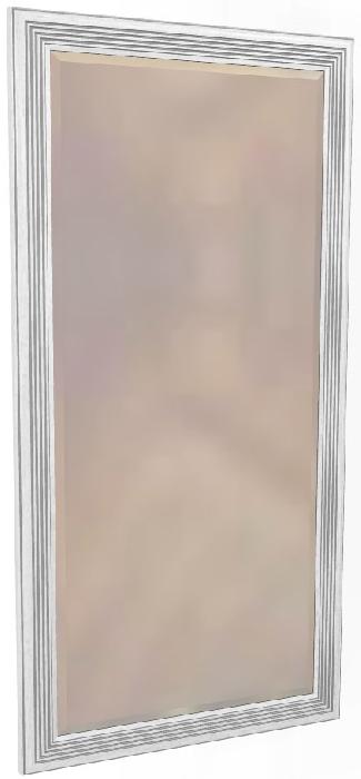 Зеркало навесное Карина ЗР-1002 (снежный ясень (Лером) )