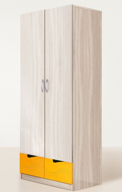 Фото Шкаф Бриз МДФ (90) двухдверный  от производителя Диал в Белогорске по цене 9 520 ₽