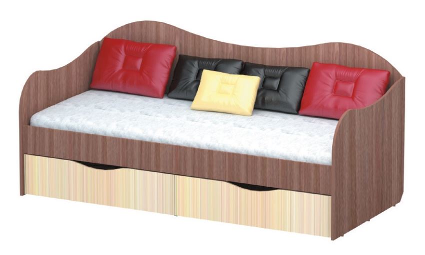 Фото Кровать односпальная Бокс (СМ 90х200) от производителя Пирамида в Белогорске по цене 11&nbsp;880 ₽