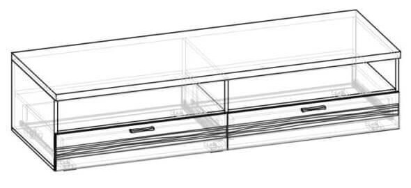 Фото Тумба ТВ Лотос ТБ-808 от производителя Сантан в Белогорске по цене 6 260 ₽